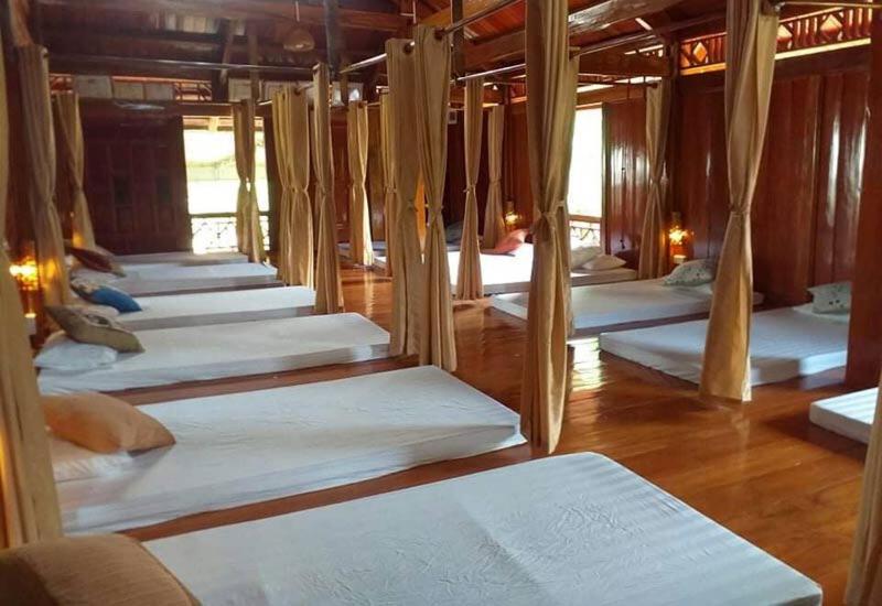 Oh Pu Luong Homestay Huong Ba Thuoc Eksteriør bilde
