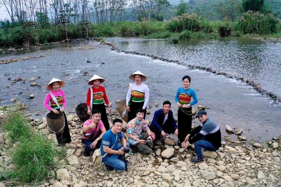 Oh Pu Luong Homestay Huong Ba Thuoc Eksteriør bilde