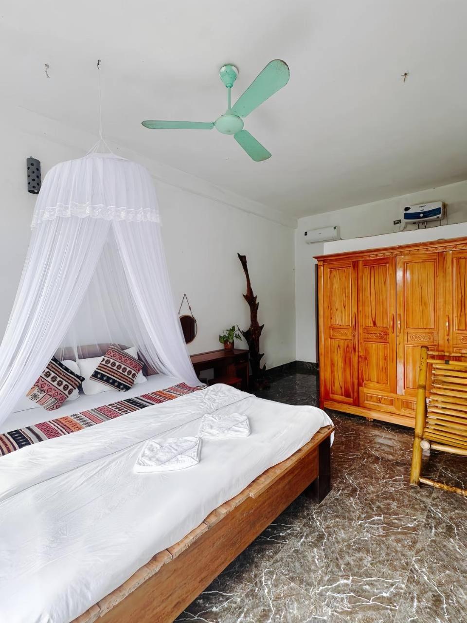 Oh Pu Luong Homestay Huong Ba Thuoc Eksteriør bilde