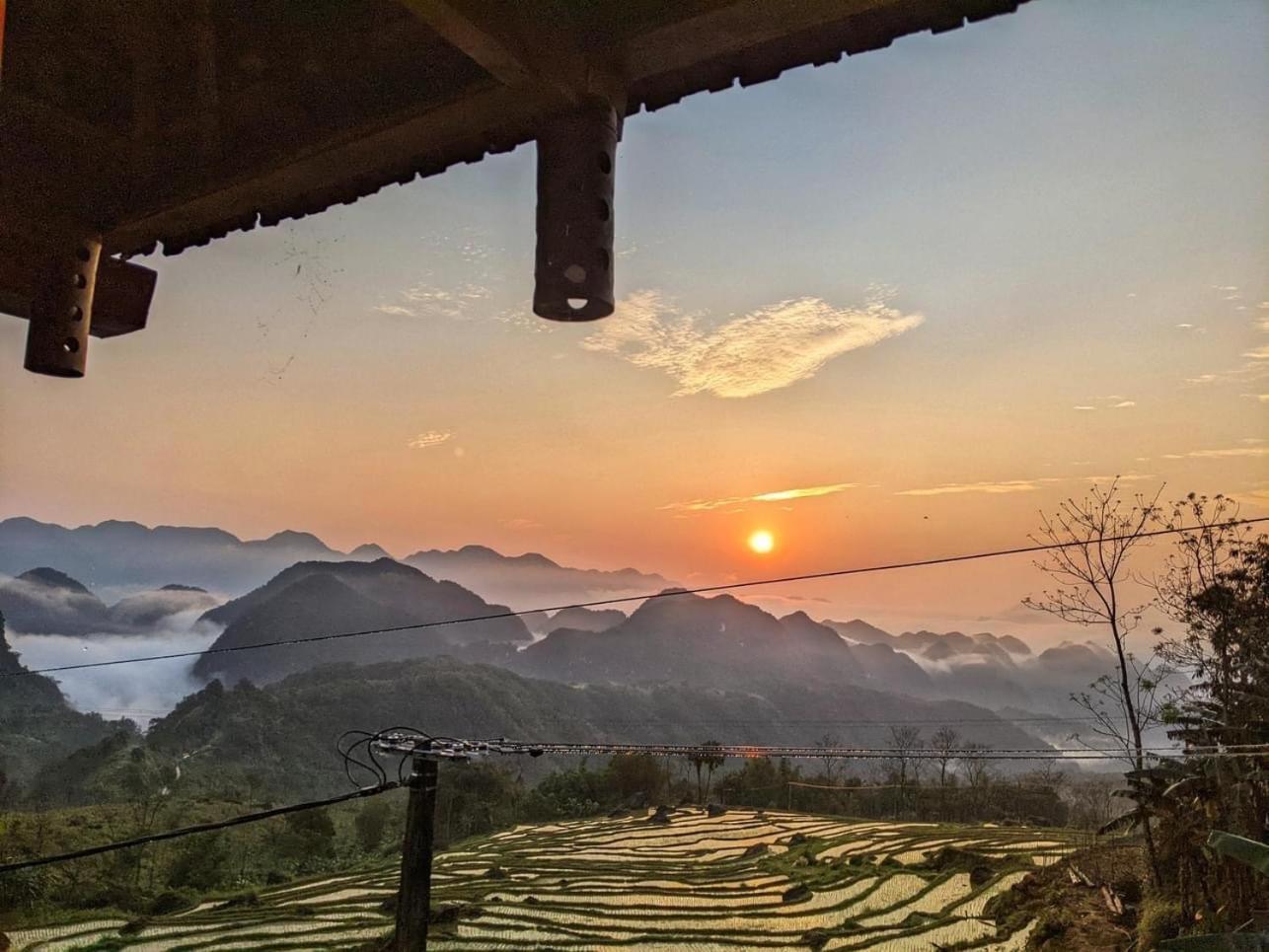 Oh Pu Luong Homestay Huong Ba Thuoc Eksteriør bilde